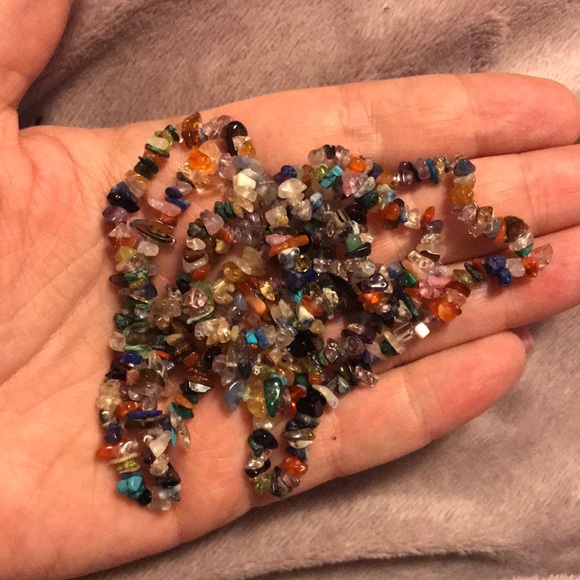 Multicolored Stone Necklace - Picture 2 of 3